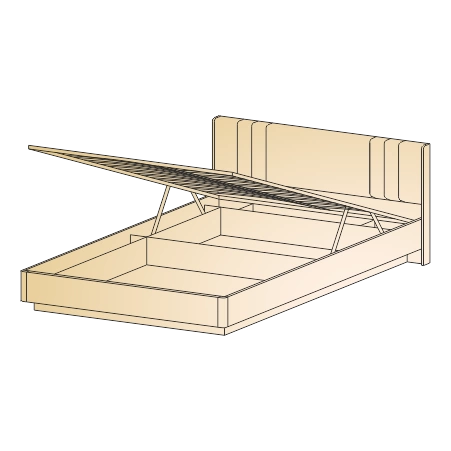 Грейс Кровать КР-4014 (965(370*)х1905х2065 мм)