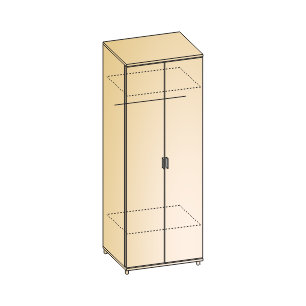 Грейс Шкаф ШК-5002 (2264х900х570 мм)