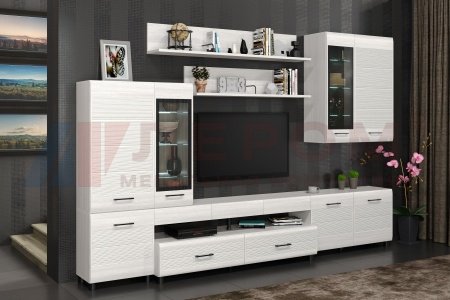 Гостиная-Стенка Камелия №4 (В-2172 х Ш-3240 х Г-452 мм)