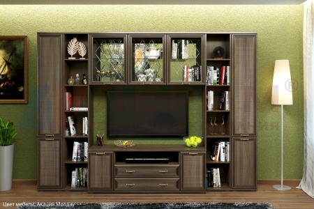 Гостиная-Стенка Карина-25 (В-2224 х Ш-3060 х Г-448 мм)