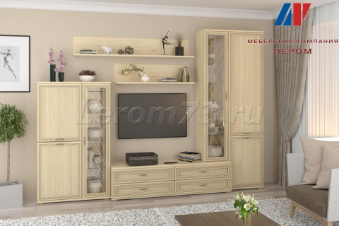 Гостиная-Стенка Карина-12 (В-2224 х Ш-3060 х Г-448 мм)